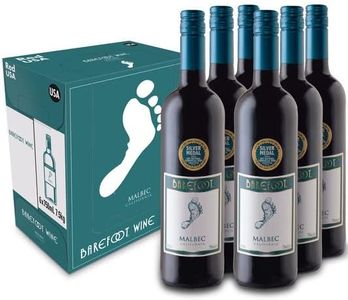 Barefoot Malbec, Californian Red Wine, 6x 750ml bottles