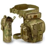 Jueachy Multi-purpose Leg Bag - Tactical Tactical Military Tactical Tactical Leg Bag for Outdoor Motorcycle Travel Hunting Hiking Climbing - Tool Bag