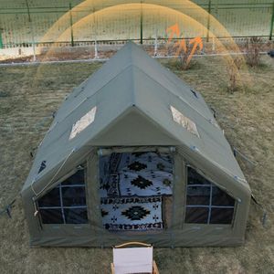 4-Season Waterproof Inflatable Tent – All-Weather Camping Shelter