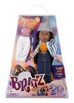 Bratz 573449EUC Sasha 20 Special Edition Original Fashion Doll Holographic Packaging & Poster-Collectable-20 Yearz Motif, Fan Fave Rerelease 2001 Replica-Includes 2 Outfits, Shoes, Bag