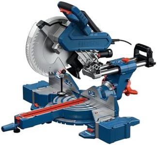 Bosch Professional kabelgebundene Kapp- und Gehrungssäge GCM 340-305 D (inkl. Lineal, Klemme, Staubbeutel, Werkstückauflage, Sägeblatt, Schlüssel)
