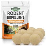 SRODEKIR Rodent Repellent Outdoor/Indoor, Mouse Repellent Rat Repellent for House/Car/RV/Boat/Garage, Mice Repellent,Keep Mice Away for Indoor,Better Than Ultrasonic Repeller 8P