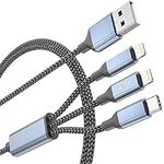 3 in 1 Multi Charging Cable, [MFi C
