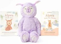Slumberkins Alpaca Kin Plush & 2 Books for Stress Relief & Big Feelings