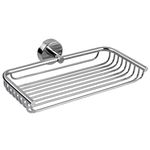 Kapitan Bath Shelf, Stainless Steel Shower Caddy, Wire Basket, Self-Adhesive or Screws Mounting - 23 cm/ 9.06 inches, Polished Finish, Made in EU, 20 Years Warranty