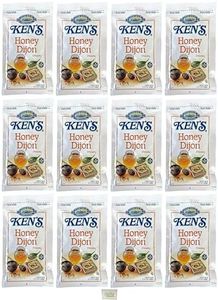 Salad Dressing 1.5 oz. Packet | Pack of 12 | (Honey Dijon Mustard)
