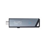 ADATA Elite UE800 1TB USB Type-C USB 3.2 Gen2 Flash Drive Portable SSD Up to 1000MB/s Read/Write (AELI-UE800-1T-CSG), Compatible with iPhone 15 Pro Series/Android/PlayStation 5