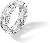 Miabella 925 Sterling Silver Italian 7mm Byzantine Band Ring for Women Made in Italy (7)