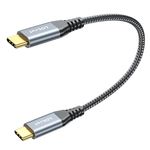 Short USB C to USB C Cable 10Gbps Data Transfer - 1FT,LDLrui USB C 3.1 Gen 2 Cable Supports 100W Charging 4K Video Output Monitor, for MacBook Pro, Galaxy S21, iPad Pro, Samsung T7 SSD, and More