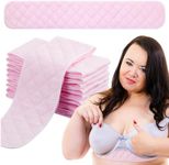 SATINIOR 10 Pcs Cotton Bra Liners R