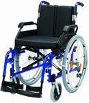 Drive Devilbiss Enigma XS Aluminium Self-Propelled Wheelchair with 18 Inch Seat Width in Blue