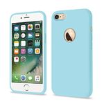 Pikkme Back Cover | Full Camera Protection | Raised Edges | Super Soft Silicone | Bumper Case for iPhone 6 / 6S (Sea Blue)