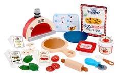 little tikes 488771-INT Creative Kit-with Special Make-It Mix Sand, 22 Accessories, Realistic Pretend Play Pizza Chef, for Boys and Girls Ages 3+, NOT Edible