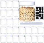 24Pack 8oz Plastic Jar Storage Cont