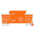 Jovees Herbal Vitamin C & Hyaluronic Acid Glow & Radiance Facial Mini Kit For Brighter & Glowing Skin | For Multiple Use | Improves Uneven Skin Tone, Fines Lines & Dullness 53G