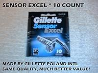 Gillette Sensor Excel - 10 Count (1
