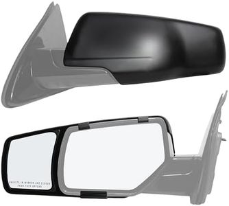 Fit System 80920 Snap and Zap Towing Mirror Pair