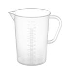 FZN Plastic Measure Jar Cup Glass for Kitchen Cooking Jug Baking & Measuring Solids and Liquids (Transparent, 1000 ml) Pack of 1 || Measuring Jug 1000 ML || Measuring Jug for Kitchen ||