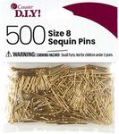 Cousin DIY Gold, Size 8, 500 Pieces