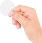 Chuckle - 28 Clear Round Anti-Slip Bath Treads for Bath & Shower - 4cm