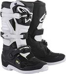 Alpinestars 2013218-12-8 Unisex-Adult Tech 3 Stella Boots Black/White Sz 08 (Multi, one_size)
