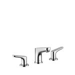 hansgrohe Focus Modern-Handle-Hole 5-inch Tall Sink Chrome, 04809000 Widespread Bathroom Faucet