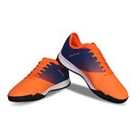 Nivia Ashtang Futsal Football Shoes for Mens (Orange) UK - 9