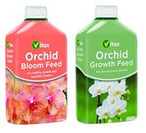 Vitax Orchid Bloom Feed & Orchid Growth Feed Set Of 2 Liquid Plant Food For Bigger & Better Flowers500ml