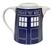 Doctor Who Tardis Door Panel Tea Pot, Blue