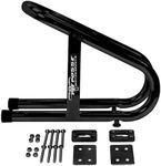 Pit Posse 11018BK (3 1/2" Wide) - Easy-to-Install - Motorcycle Universal Removable Wheel Chock - 5 Year Warranty - Motorcycle Accessories-Black