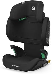 Maxi-Cosi RodiFix M i-Size, High Back Booster Seat, 3.5 - 12 years, 100 - 150cm, Kids Car Seat, G-CELL Side Impact Protection, Adjustable Height, Quick & Easy Buckle Up, ISOFIX Car Seat, Basic Black