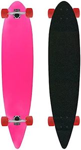 Moose Pintail 9" x 43" Longboard Neon Pink Complete