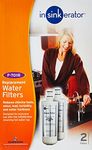 InSinkErator 43961 Hard Water Filter F-701R Replacement Filter (Twin Pack) , White