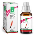 Adven’s Sinus Gold Drops (pack of 2) | Relief from Sinus Congestion, Headache, Blocked Nose & Nasal Discharge | Supports Clear Breathing & Sinus Comfort