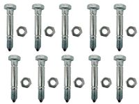 SEPC (Pack of 10) Shear Pin Bolt Kit Replacement for Ariens 01019500 51001500 ST420 ST520 ST732 ST1032 ST1238 ST1028 ST1336