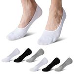 NovForth Cotton Socks For Men Women, 6 Pairs Breathable Socks Mens Sports, Ankle Trainer Socks Men Running Socks Nonslip