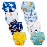 Cogindss Xmrlvn Baby Training Pants Potty Training Underwear for Boy,2-3T,8 Pack