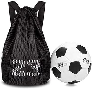 Bolsa De Voleibol De Fútbol,Bolsa De Baloncesto,Bolsa De Fútbol con Cordón,Cordón Mochila Bolsa,Mochila De Malla Multiusos,Mochila De Gimnasio,Adecuado para Baloncesto,Fútbol,Fitness,Deportes