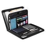 Belle Vous A4 Expanding File Documents Organiser - Fireproof Document Bag/Box - Important Document Organiser/Travel Document Holder - 12 Pocket Folder