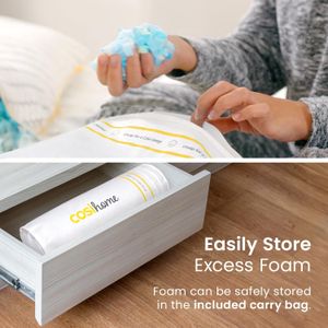 Cosi Home Memory Foam Pillows, 2-Pack – Supportive & Soft