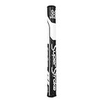 SuperStroke Traxion Tour Golf Putter Grip, Black/White (Tour 1.0) | Advanced Surface Texture That Improves Feedback and Tack | Minimize Grip Pressure with a Unique Parallel Design