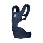 Ergobaby Alta Hip Seat Baby Carrier with Baby Hip seat for Babies and Toddlers from 4 Months (5.5 kg - 20.4 kg), Hip seat Carrier with SoftFlex Mesh, Midnight Blue