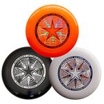 Discraft Ultimate Disc Bundle - Set of 3 175g Ultra Stars (Orange - White - Black)