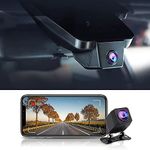 4K Front and 1080P Rear Dash Cam for Toyota Corolla 2020 2021 2022 L LE SE XLE XSE SE Sedan 4D Hybrid, Hatchback 2019-2022, Fitcamx Covert Car Recorder WiFi,HD Video G-Sensor, 128GB Card