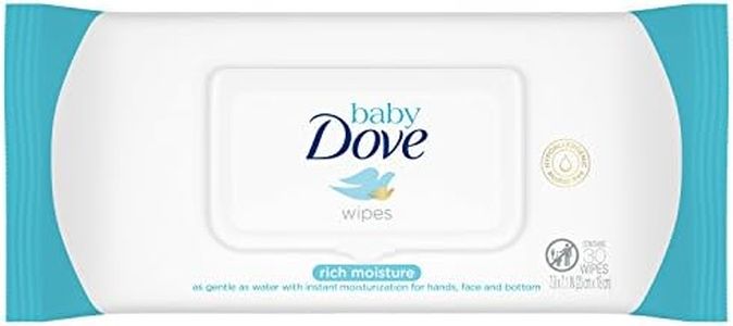 Baby Dove Rich Moisture Hand and Face Wipes -30 Ct