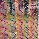 Playground Net Child Safety Net for Climbing, Cargo Securing Nets for Children Adults Outdoor Training Safe Protection Indoor Outdoor Protection (Colour: 12 cm, Size: 1 x 2 m)