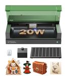 xTool S1 Laser Engraver, 20,000mW(20W) Enclosed Diode Laser Cutter and Laser Engraver with Smart Air Assist and Honeycomb for Cleaner Engraving and Cutting on Wood, Acrylic, Metal, Jewelry, Leather...