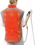 UTK Far Infrared Heating Pads for Neck and Shoulders and Back Relieve Pain, Hot to 159℉, Gift for Women, FSA-HSA Eligible, 36 Jade, 0-240 Min Auto Shut Off, Heating Pad for Full Back (40 * 24'')