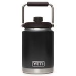 YETI Rambler Half Gallon Jug, Vacuum Insulated, Stainless Steel with MagCap, Black