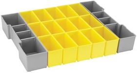 Bosch Bosch ORG1A-YELLOW Organizer Set for L-BOXX-1A, Part of Click and Go Mobile Transport System, 17-Piece